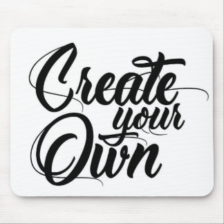 Create Your Own Mouse Mat