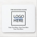 Create your own  mouse mat<br><div class="desc">Add your business name, logo and address.</div>