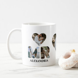 Create your own Mr and Mrs photo Matching couple Coffee Mug