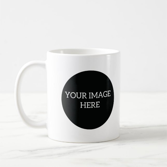 Create Your Own Mug - 2 Round Images - No text (Left)