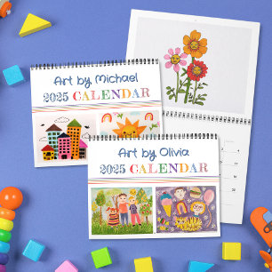 Create Your Own My Kid's Art Calendar 2025