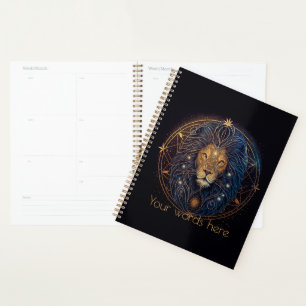 Create Your Own Mystical Astrology Leo Zodiac Planner