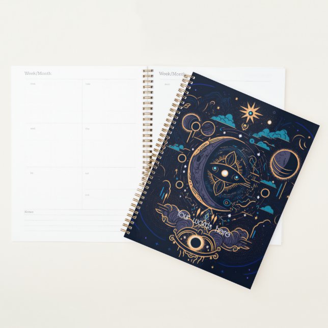 Create Your Own Mystical Celestial Lunar Planner (Display)