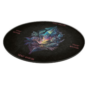 Create Your Own Mystical Crystals Altar Board