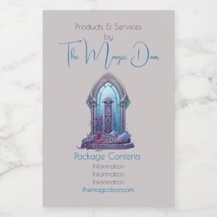 Create Your Own Mystical Door Apothecary Label