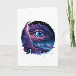Create Your Own Mystical Dragon's Eye Card