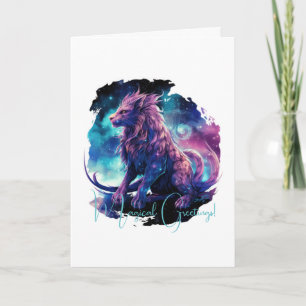 Create Your Own Mythical Chimera Fantasy Creature Card