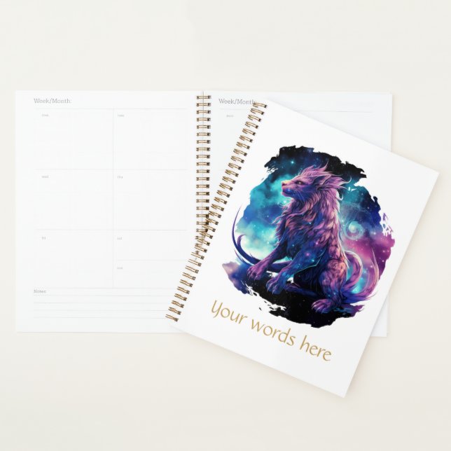 Create Your Own Mythical Chimera Fantasy Creature Planner (Display)