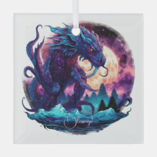 Create Your Own Mythical Kraken Water Dragon Glass Tree Decoration