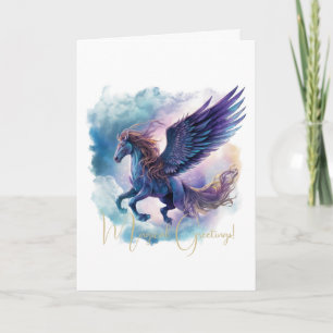 Create Your Own Mythical Pegasus Card