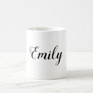 Create Your Own Name Mug White