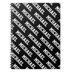 Create Your Own Name Personalised  Notebook