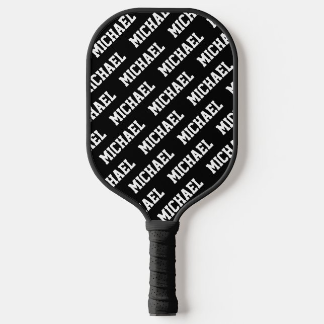 Create Your Own Name Personalised  Pickleball Paddle (Front)