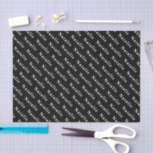 Create Your Own Name Personalised Tissue Paper