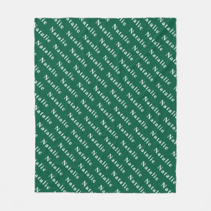 Create Your Own Name Personalized Fleece Blanket
