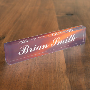 Create your own name plate