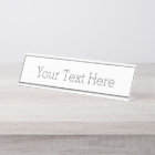 Create Your Own Name Plate