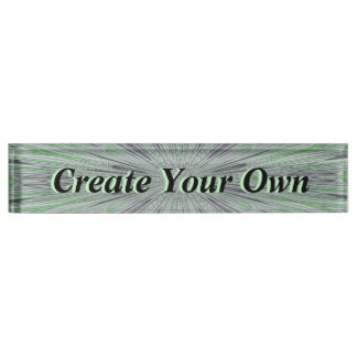 Create Your Own Nameplate