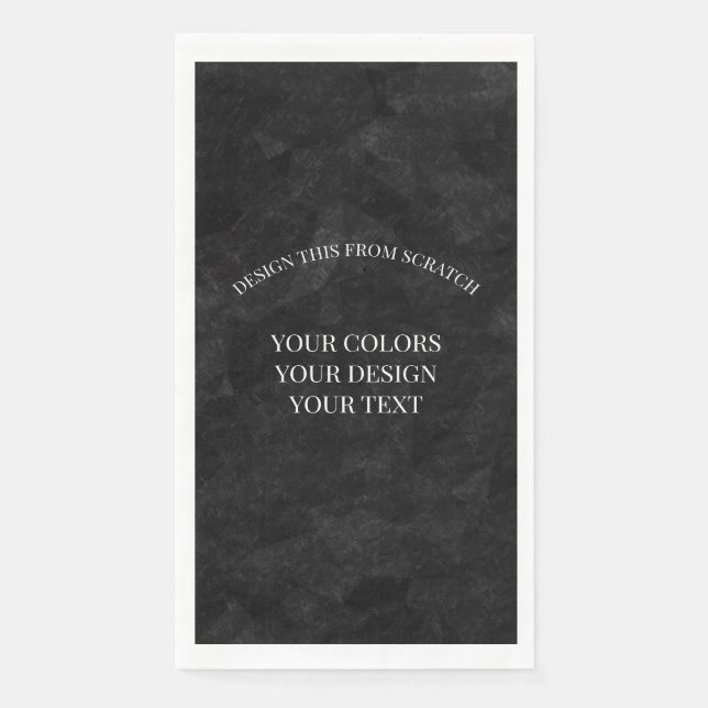 Create Your Own Napkin (Front)