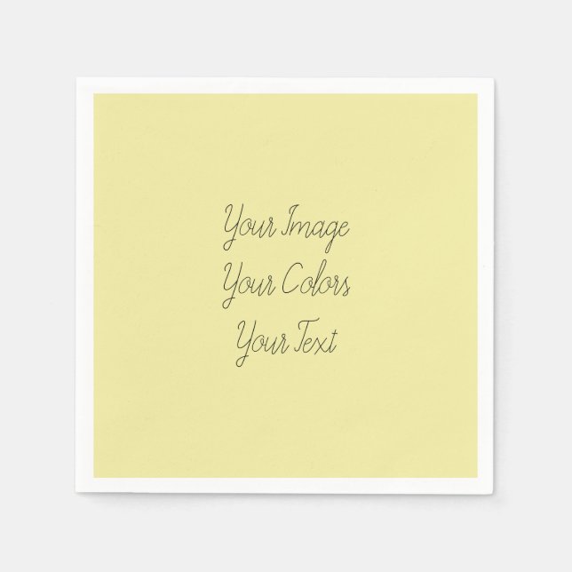 Create Your Own Napkin (Front)