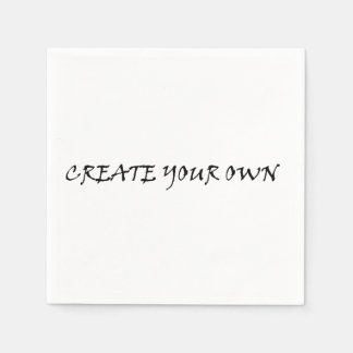 Create your own napkin
