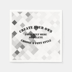 Create Your Own Napkin