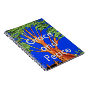 Create Your Own Natural Colours Grace and Peace Notebook