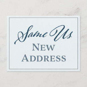 Create Your Own New Address Postcard