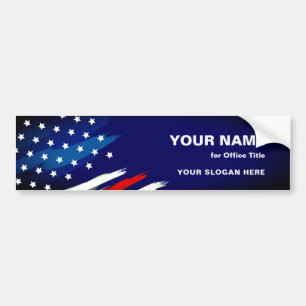 Create Your Own Next Political Campaign Modern Bumper Sticker