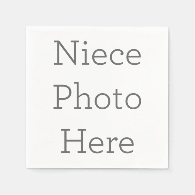 Paper Napkins, Standard Cocktail (Front)