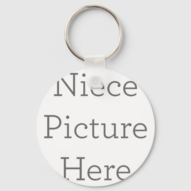 Metal Circle Keychain, 2" (Front)