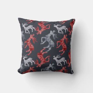 Create Your Own Nordic Christmas Deer Cushion