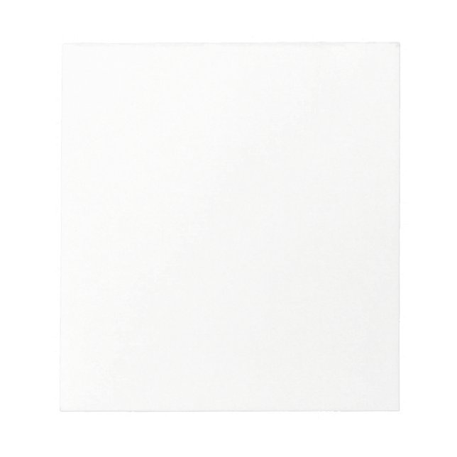 Create Your Own Notepad (Front)