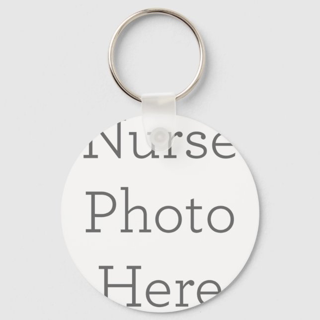 Metal Circle Keychain, 2" (Front)