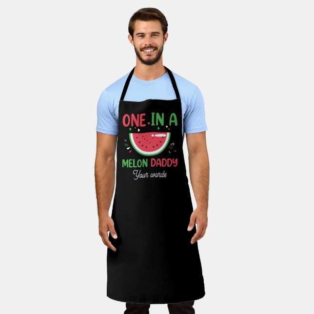 Create Your Own One In a Melon Daddy Black Apron (Worn)