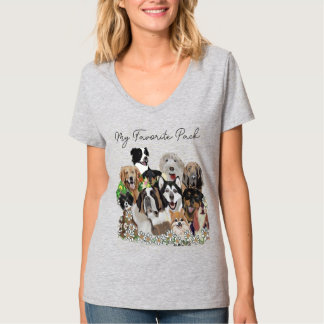 Create Your Own Or Not Template Happy Dog Pack T-Shirt
