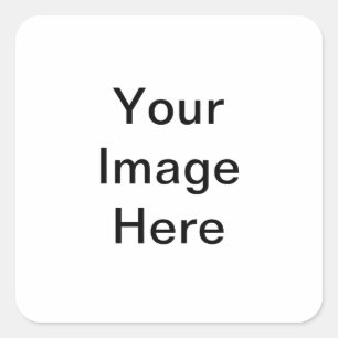 Create Your Own Original Personalised Gifts Square Sticker