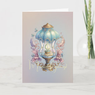 Create Your Own Ornate Fairy Lamp Card