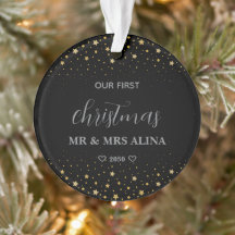 Create Your Own Our First Christmas Married