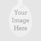 Create Your Own Oval Acrylic Ornament