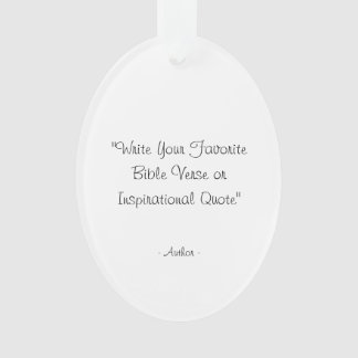 Create Your Own Oval Christmas ornaments