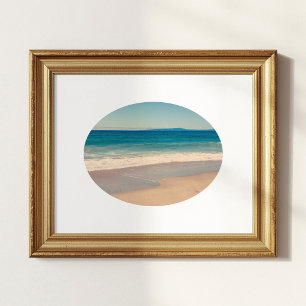 Create Your Own Oval Framed Landscape Photo Poster