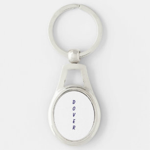 Create Your Own Oval Metal Keychain