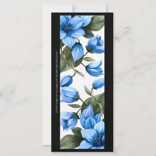Create Your Own Painted Vintage Hibiscus Bookmark