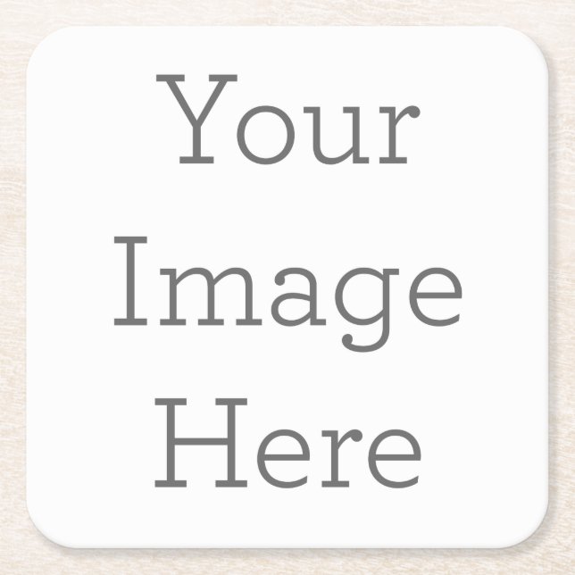 Custom Square Coasters (Front)