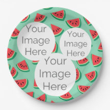 create your own paper photo text watermelon
