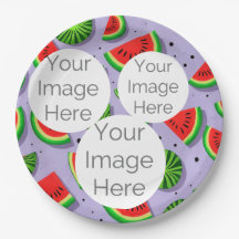 create your own paper photo text watermelon