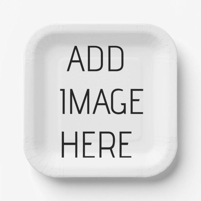 Create Your Own Paper Plate (Front)