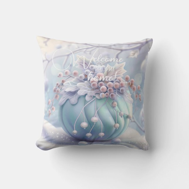 Create Your Own Pastel Berries Ornament Cushion (Front)