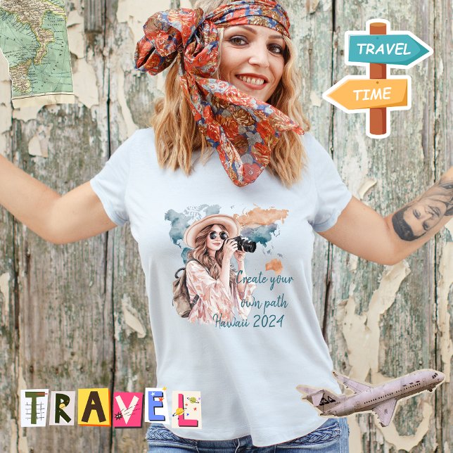 Create Your Own Path Personalised T-Shirt (Creator Uploaded)